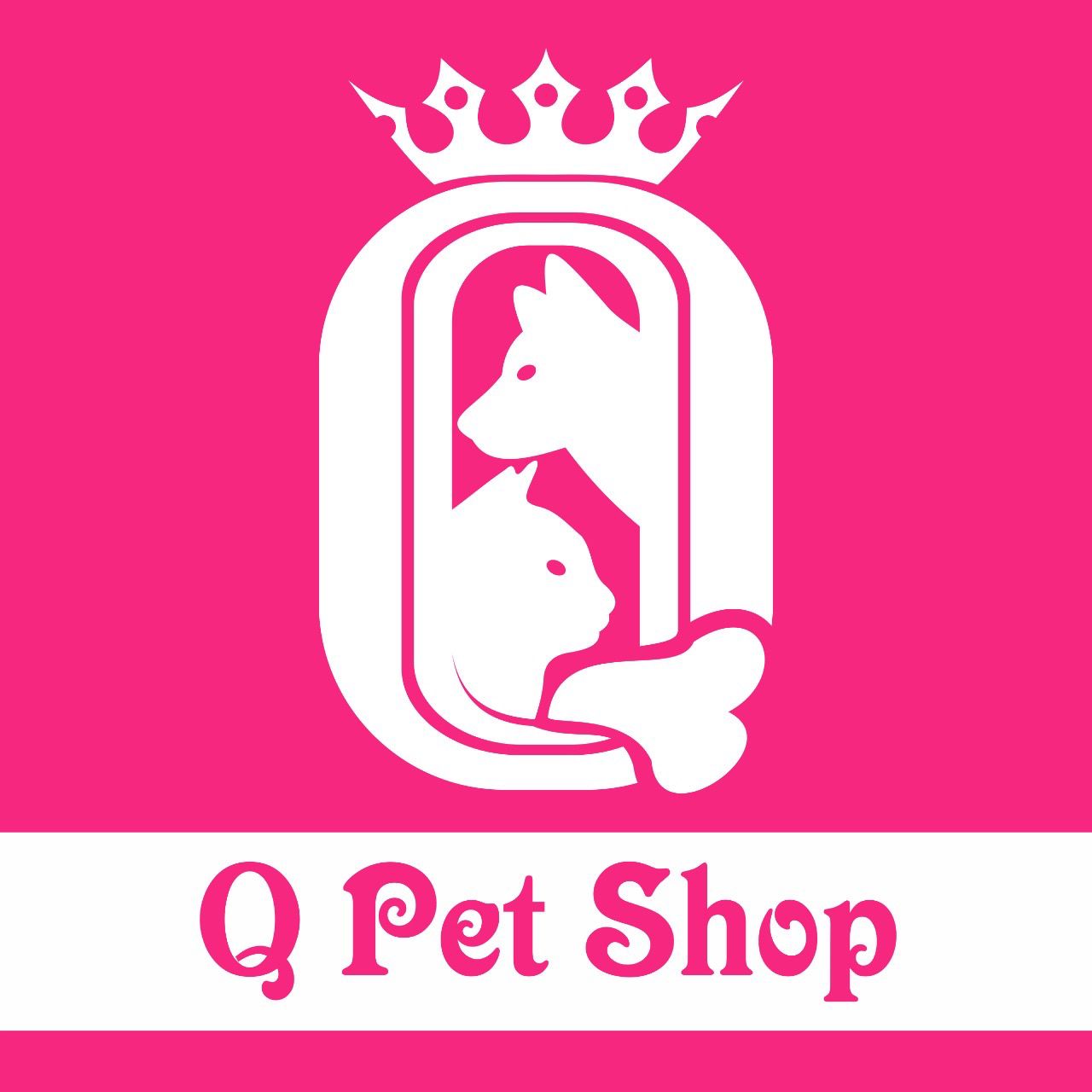 Q Pet Shop Bali Logo