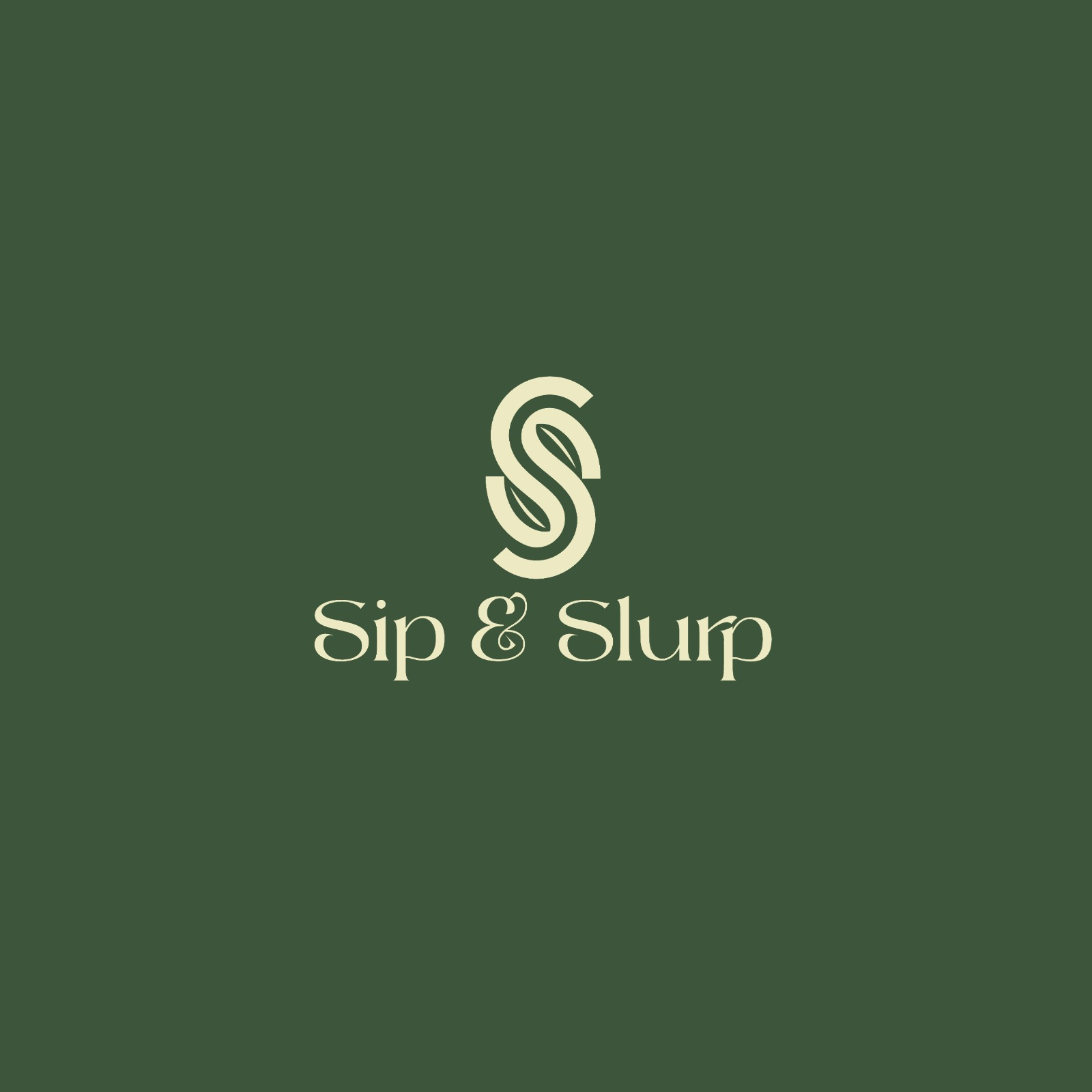 Sip & Slurp Logo